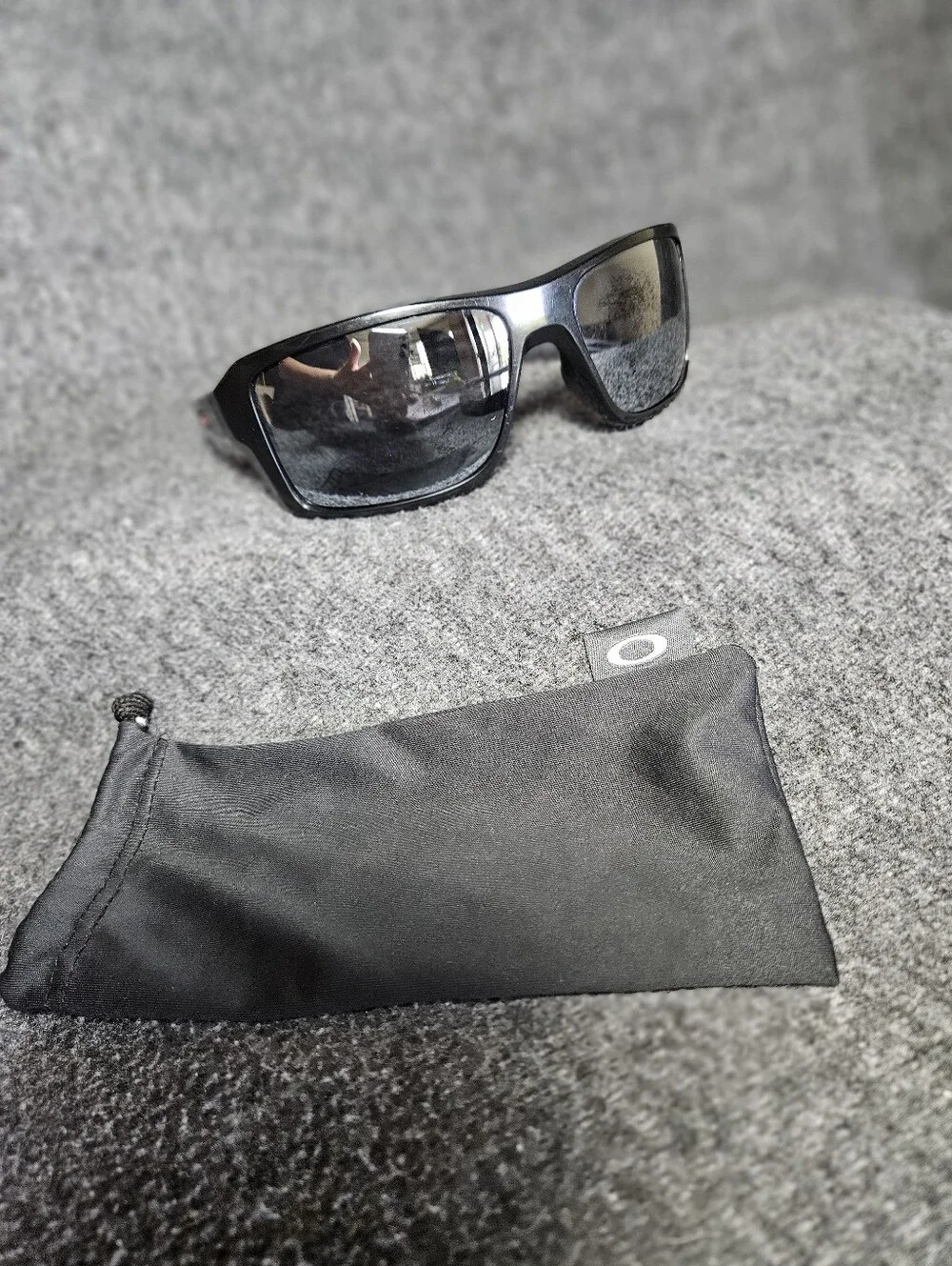 Oakley Double Edge Sunglasses with Dark Lenses
